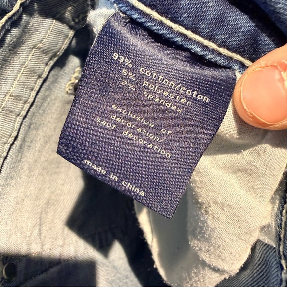 VIGOSS Women’s Size 9/10 L27 Denim Jeans Heritage Fit Capri Style Stretch - Picture 13 of 16